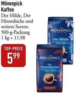 Galeria Markthalle Mövenpick Kaffee Angebot