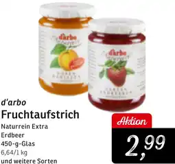 KONSUM d'arbo Fruchtaufstrich Angebot