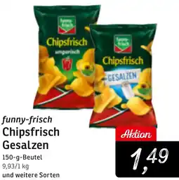 KONSUM funny-frisch Chipsfrisch Gesalzen Angebot