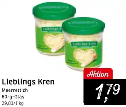 KONSUM Lieblings Kren Angebot