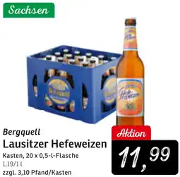 KONSUM Bergquell Lausitzer Hefeweizen Angebot