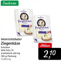 KONSUM Heinrichsthaler Ziegenkäse Angebot