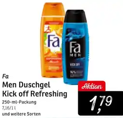 KONSUM Fa Men Duschgel Kick off Refreshing Angebot