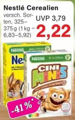 Jawoll Nestlé Cerealien Angebot