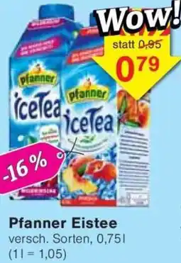 Jawoll Pfanner Eistee Angebot