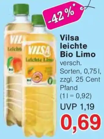 Jawoll Vilsa leichte Bio Limo Angebot