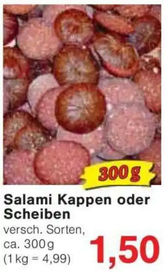 Jawoll Salami Kappen oder Scheiben Angebot