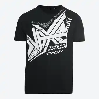 NKD Herren-T-Shirt mit großem Frontaufdruck Angebot