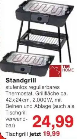 Jawoll TIM HOME Standgrill Angebot