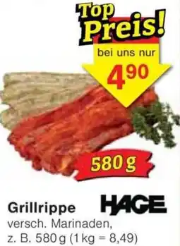 Jawoll HAGE Grillrippe Angebot
