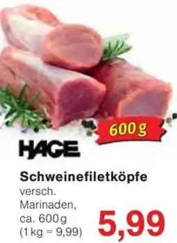 Jawoll HAGE Schweinefiletköpfe Angebot