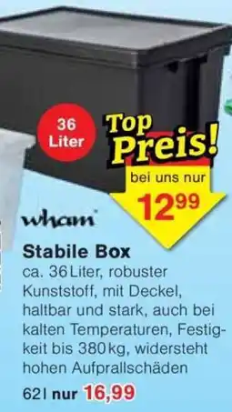 Jawoll wham Stabile Box Angebot