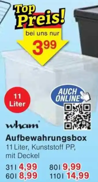 Jawoll wham Aufbewahrungsbox Angebot