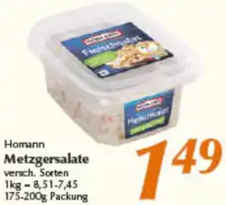 inkoop Homann Metzgersalate Angebot