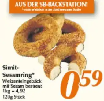inkoop Simit Sesamring Angebot