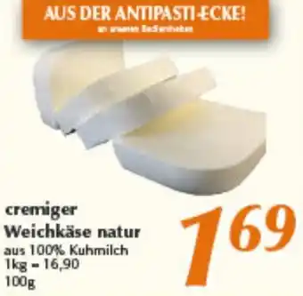 inkoop cremiger Weichkäse natur Angebot
