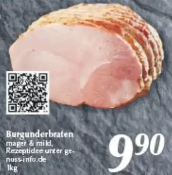 inkoop Burgunderbraten Angebot