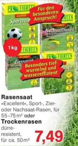 Jawoll Rasensaat oder Trockenrasen Angebot