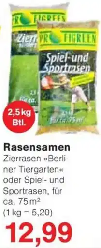 Jawoll Rasensamen Angebot