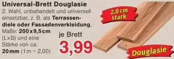 Jawoll Universal-Brett Douglasie Angebot
