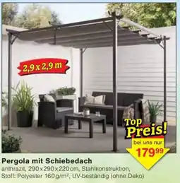Jawoll Pergola mit Schiebedach Angebot