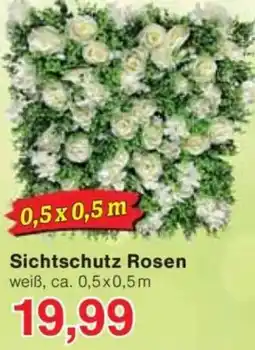 Jawoll Sichtschutz Rosen Angebot