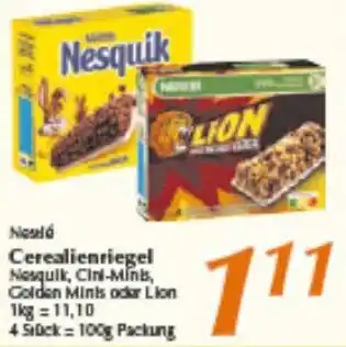 inkoop Nestle Cerealienriegel Angebot