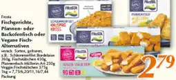 inkoop Frosta Fischgerichte, Pfannen- oder Backofenfisch oder Vegane Fisch Alternativen Angebot