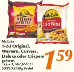 inkoop McCain 1-2-3 Original, Western, Curvers, Deluxe oder Crispers Angebot