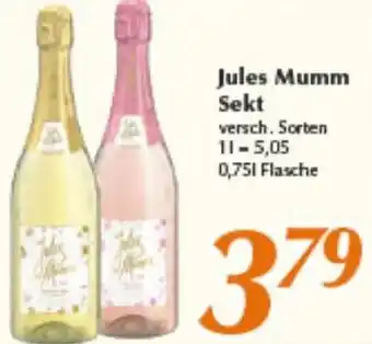 inkoop Jules Mumm Sekt Angebot