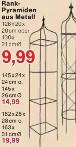 Jawoll Rank Pyramiden aus Metall Angebot