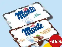PENNY Zott Monte Milchcreme & Schoko-Nuss Angebot