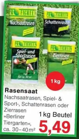 Jawoll Rasensaat Angebot