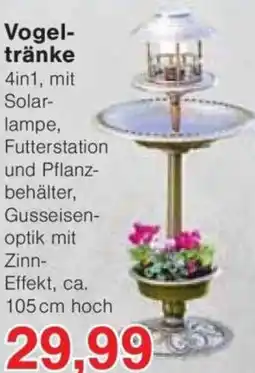 Jawoll Vogeltränke Angebot