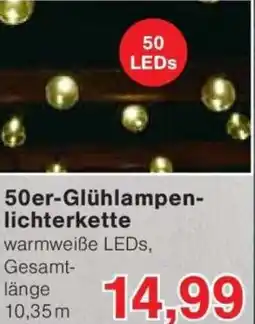 Jawoll 50er-Glühlampenlichterkette Angebot