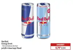 METRO Red Bull Energy Drink Angebot