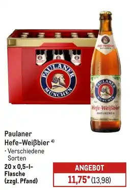 METRO Paulaner Hefe-Weißbier Angebot