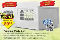 Jawoll Premium Party-Zelt Angebot