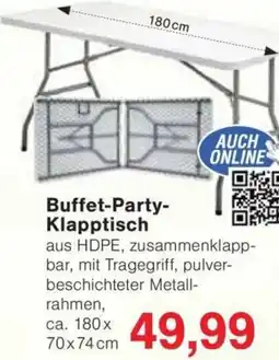 Jawoll Buffet-Party Klapptisch Angebot