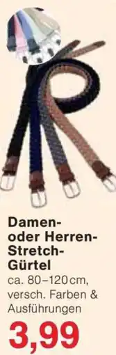 Jawoll Damen oder Herren Stretch Gürtel Angebot