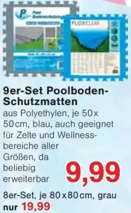 Jawoll 9er-Set Poolboden Schutzmatten Angebot