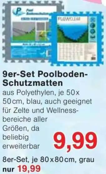 Jawoll 9er-Set Poolboden Schutzmatten Angebot