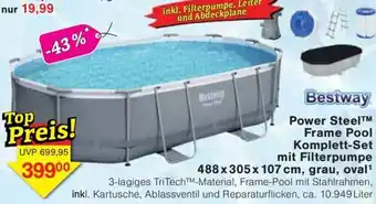 Jawoll Bestway Power Steel Frame Pool Komplett-Set Angebot
