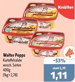 Aktiv Irma Walter Popps Angebot