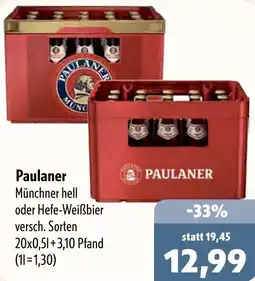 Aktiv Irma Paulaner Münchner hell oder Hefe-Weißbier Angebot