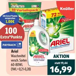 Aktiv Irma Ariel Waschmittel Angebot