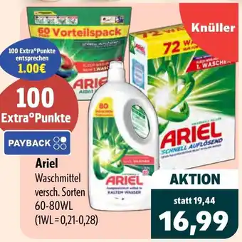 Aktiv Irma Ariel Waschmittel Angebot