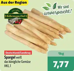 Aktiv Irma Spargel weiß Angebot