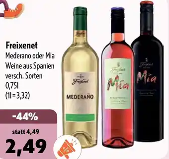 Aktiv Irma Freixenet Mederano oder Mia Weine Angebot