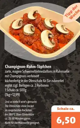 Aktiv Irma Champignon Rahm-Töpfchen Angebot